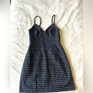 Abercrombie Tweed Mini Dress - Small Tall